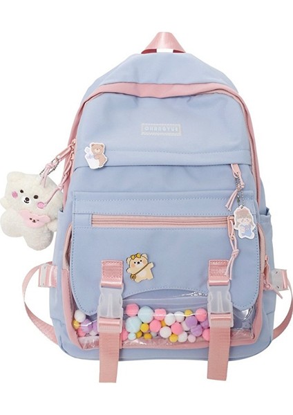 Büyük Kapasiteli Kontrast Sırt Çantası (Yurt Dışından)