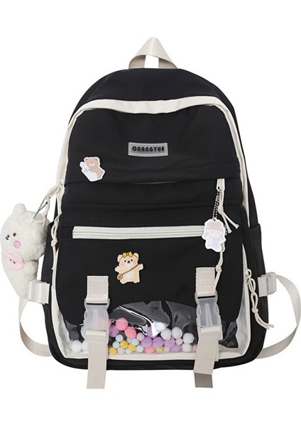 Büyük Kapasiteli Kontrast Sırt Çantası (Yurt Dışından)