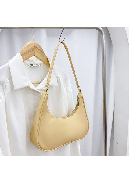 Hafif Küçük Omuz Çantası Koltuk Altı Çantası Düz Renk Omuzdan Askili Çanta (Yurt Dışından) fiyatları