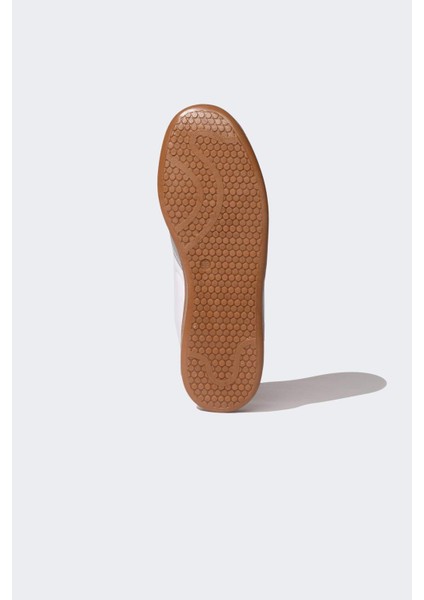 Kadın Düz Taban Bağcıklı Suni Deri Sneaker B3019AXNS indirimleri