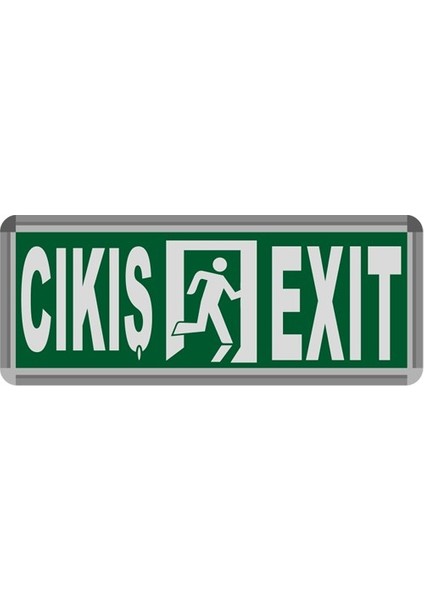 3W Çıkış-Exit LED Armatür (Exit) Hs 4602
