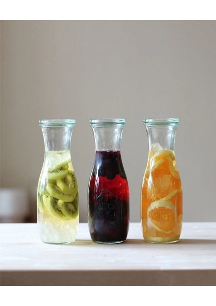 290 ml Cam Juice Aksesuarsız Kavanoz (4 Adet)