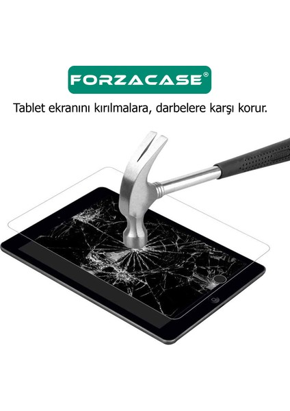 Samsung Galaxy Tab S9 Plus 12.4’’ Için Silikon Kılıf + Temperli Cam Ekran Koruyucu - FC013 indirimleri