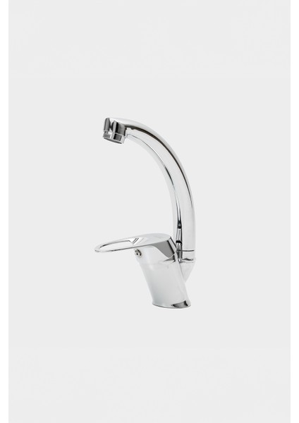 Modern Krom Kuğu Banyo Lavabo Bataryası 40'lık Pirinç Lüx, Modern ve Şık Armatür modelleri
