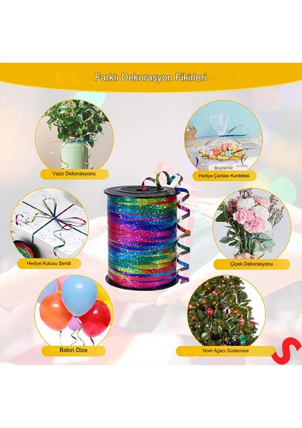 Rafya, 5 mm x 10 mt - Metalik Altın fırsatları