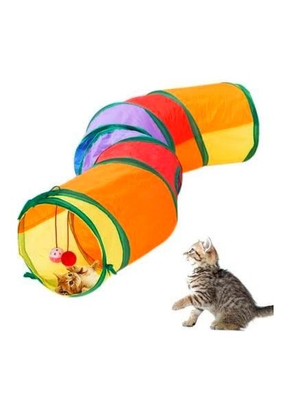 S Şeklinde Kedi Tüneli Eğlence Kaynağı modelleri