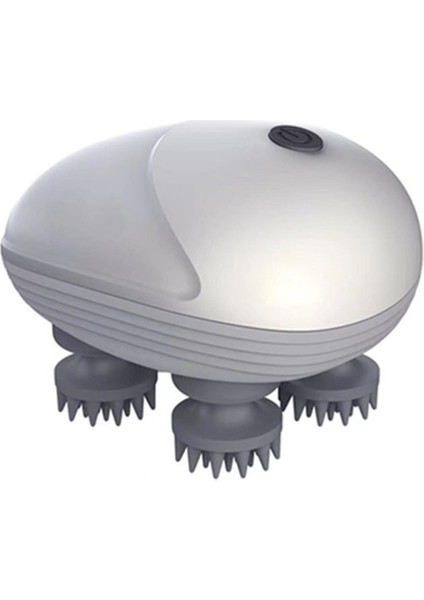 Kafa Masajı Titreşim Yatıştırıcı Masaj Başlığı Çok Fonksiyonlu USB (Yurt Dışından)