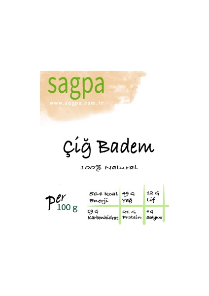 Çiğ Badem fiyatları