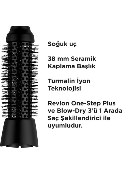 One Step Yuvarlak Fırça Başlığı RVDR5325