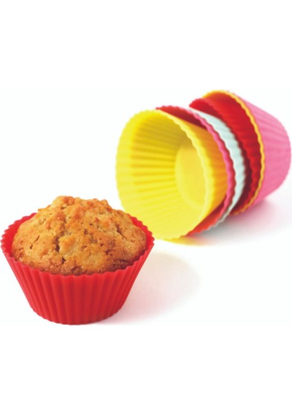 Platınum 6lı Muffın Tırtıklı Kek Kalıbı