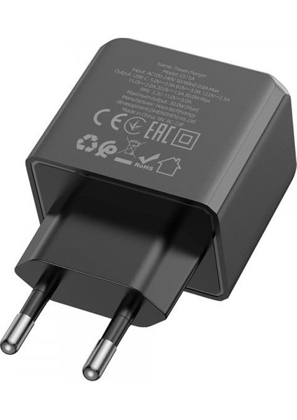 Super Şarj Pd Type-C Girişli 30W Şarj Başlık Samsung Huawei Xiaomi Oppo Iphone Şarj Başlığı