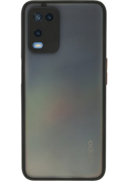 Oppo A54 4g Kılıf Montreal Silikon Kapak - Siyah