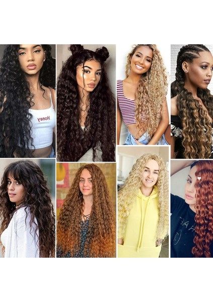 Trend Rus Afro Dalgası Saç - Bakır modelleri