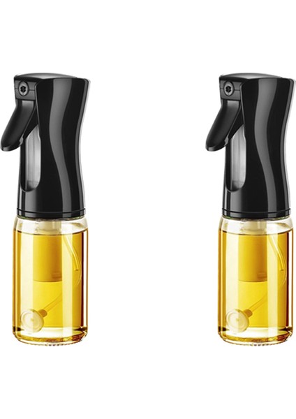 Pişirme Için 2x Yağ Püskürtücü, 200ML Zeytinyağı Sprey Şişesi Püskürtücü, Hava Fritöz Aksesuarları, Salata Yapımı/pişirme/kızartma Için (Yurt Dışından)