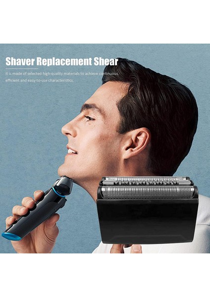 Braun 52B Serisi 5 Için Yedek Tıraş Makinesi Folyosu ve Kesici Kafa 5020S, 5030,5030S,5040S,5050,5050CC,5070,5070CC,5090CC,5748 (Yurt Dışından)