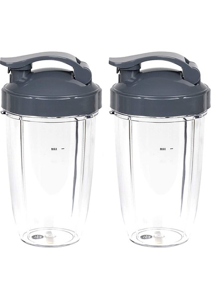 Tercih Edilen Parçalara Göre Nb 600W/900W Yüksek Hızlı Blender (2'li Paket) ile Uyumlu 24OZ Uzun Yedek Bardaklar (Yurt Dışından)