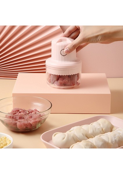 Elektrikli Sarımsak Çırpıcı Kablosuz Pişirme Makinesi Sarımsak Çektirme Ev Sarımsak Biber Blender 250 ml Pembe (Yurt Dışından) fırsatları