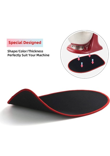 Kitchenaid Için 2 Paket Mikser Kaydırıcı Mat 4.5-5 Qt Kase Kaldırma Standı Mikser, Kauçuk Taşıyıcı Hareketli Paspas (Yurt Dışından) fırsatları
