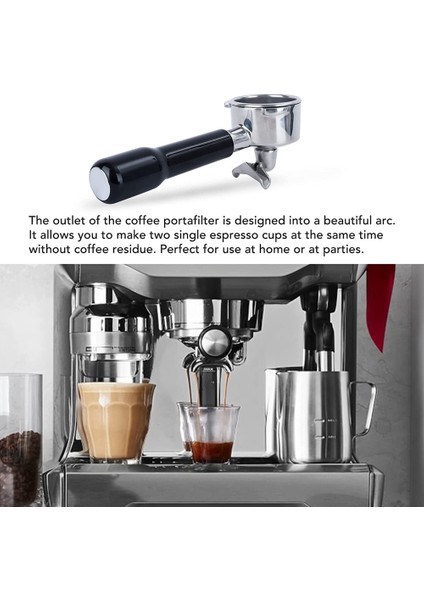 54MM Portafilter For BES870XL, BES870BSXL, BES878BSS, BES880BSS, BES840XL Stainless Portafilter Filter Holder (Yurt Dışından)