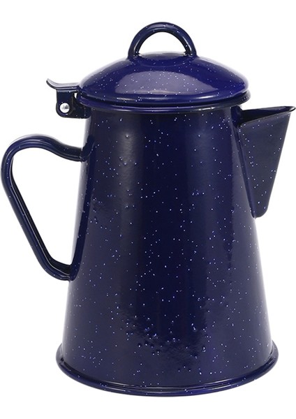1.2l Enamel Coffee Pot Hand Tea Water Kettle Teapot Decor Starry Teapot Cafe Tools (Yurt Dışından)