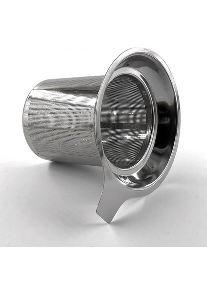 2x Stainless Steel Tea Strainer, Teapot, Tea Sieve, Coffee Cup, Leaking Sieve, High Density Filter With Handle (Yurt Dışından)