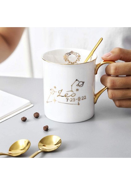 8 Packs, Gold-Plated Stainless Steel Coffee Spoon, Mini Teaspoon For Coffee Sugar Dessert Cake Ice Cream (Yurt Dışından)