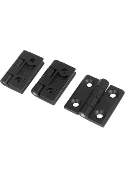 30 x Siyah Alüminyum Mobilya Dolabı Kapı Menteşesi 50MM x 50MM (Yurt Dışından)