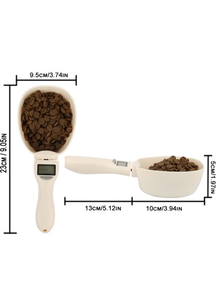 2x Pet Gıda Ölçme Kepçe Köpek Maması Ölçme Kabı, Ölçek Kaşık Ayrılabilir Bardak Besleme Kaseleri Evcil Hayvan Gıdasını Ölçmek Için (Yurt Dışından) modelleri