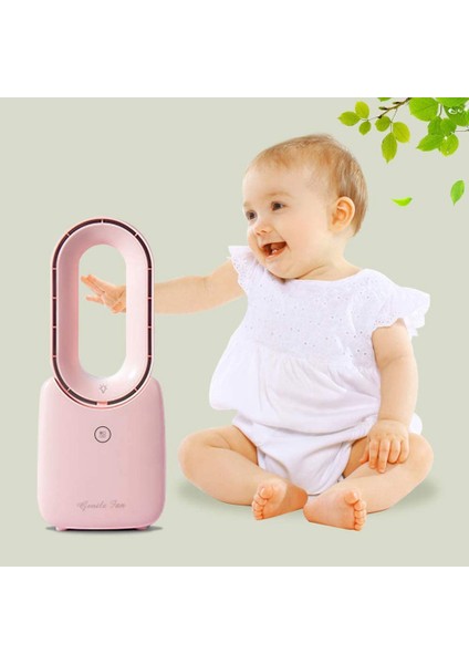 Bladeless Fan, Masa Fanı Hava Soğutucu Küçük Masa Fanı Şarj Edilebilir USB Kişisel Fan, Ofis Yatak Odası Için Pembe (Yurt Dışından) fiyatları