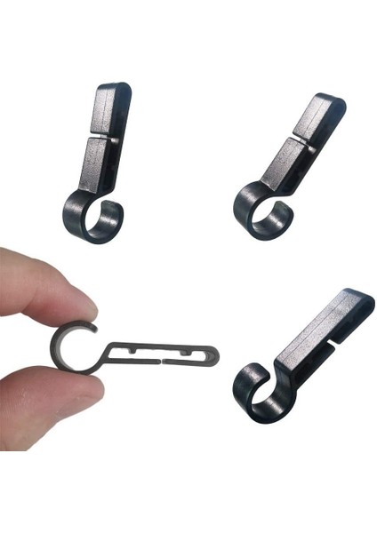 Kafa Işık Lambası Için Kask Klipleri Sert Şapka Işık Klipleri, Baret Aksesuarı, Kask Için Kolayca Montaj Kancası, Kapak Askısı 100 Adet (Yurt Dışından) fiyatları