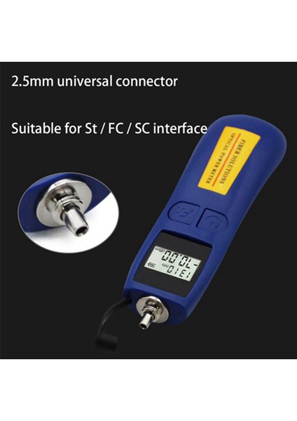 2x6 Dalgaboyu Mini Optik Güç Ölçer Test Cihazı-50 Ila 26 Optik Fiber Test Cihazı Optik Çalışma Hızı Ölçer El Ftth (Yurt Dışından) fırsatları
