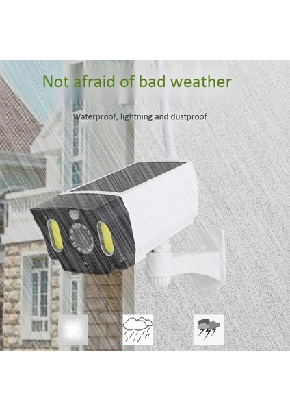 Güneş Enerjili Hareket Sensörü Işık, Kukla Kamera Su Geçirmez Kamera Açık Kapalı Sokak Spot Lambası Bahçe Duvar Lambası, Cob (Yurt Dışından) fırsatları