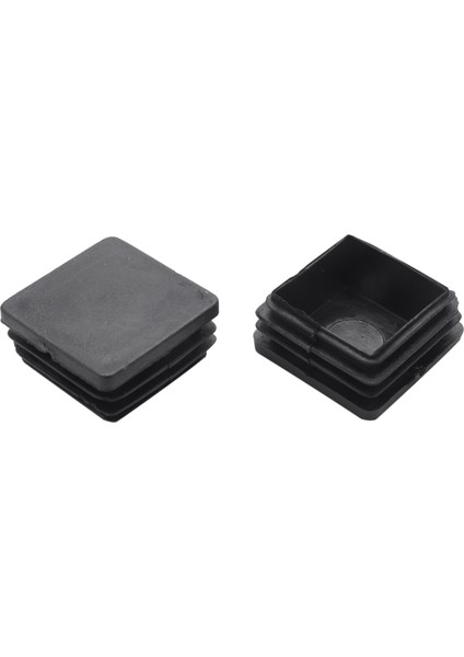 120 Adet Plastik Kare Körleme Uç Kapakları Boru Ek Parçaları 25MM x 25MM (Yurt Dışından)