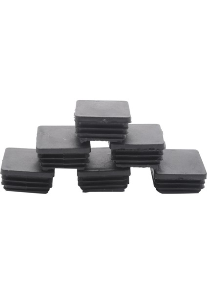 120 Adet Plastik Kare Körleme Uç Kapakları Boru Ek Parçaları 25MM x 25MM (Yurt Dışından)