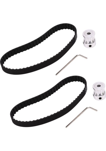 2x Hiçbir Güç Diy Ağaç Işleme Kesme Taşlama Mili Kırpma Kemeri Küçük Torna Aksesuarları Masa Testere (Yurt Dışından)