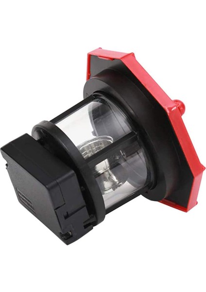 Güneş Çim Işık Güneş LED Dönen Deniz Feneri Açık Su Geçirmez Bahçe Avlu Dekorasyonu (Kırmızı) (Yurt Dışından) fırsatları