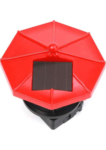 Güneş Çim Işık Güneş LED Dönen Deniz Feneri Açık Su Geçirmez Bahçe Avlu Dekorasyonu (Kırmızı) (Yurt Dışından) indirimleri