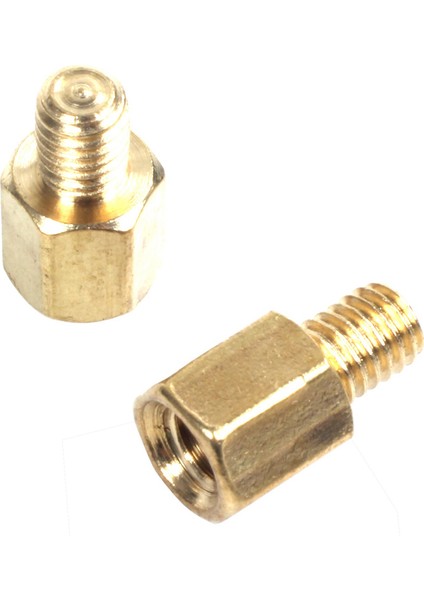 40 Adet Pc Pcb Anakart Ara Parçası Altıgen Pirinç M3 x 5 + 4 mm (Yurt Dışından) modelleri