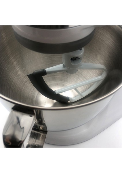 Kitchenaid 4.5-5qt Için Esnek Kenar Çırpıcı Eğimli Kafa Mikser Ev Mutfak Karıştırma Aparatı Değiştirme (Yurt Dışından)