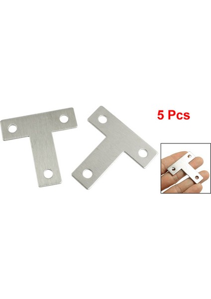 20 Adet Açı Plakası Köşe Desteği Düz T Şekli Tamir Braketi 40MM x 40MM (Yurt Dışından) fiyatları