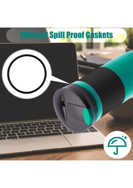 10PCS Replacement Rubber Lid Seals Compatible 16&20OZ Leak-Proof Rubber Seals Lid Gaskets Replacement For Mugs (Yurt Dışından)