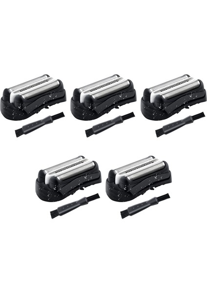 5x 32B Tıraş Başlığı Değiştirme Braun 32B Serisi 3 301S 310S 320S 330S 340S 360S 380S 3000S 3020S 3040S 3080S (Yurt Dışından)