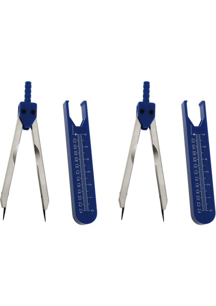 Elektrokardiyografları Ölçmek Için 2 Adet Deluxe Ekg Ekg Hemşiresi Veya Doktor Kaliper Cetveli Taslağı (Yurt Dışından)