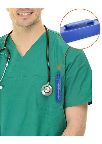 Elektrokardiyografları Ölçmek Için 2 Adet Deluxe Ekg Ekg Hemşiresi Veya Doktor Kaliper Cetveli Taslağı (Yurt Dışından) indirimleri