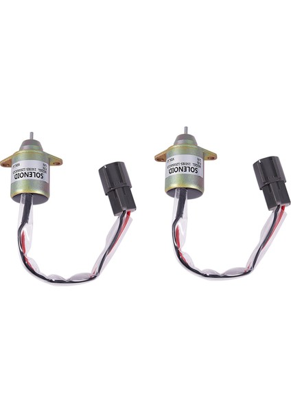 2x 12V Flameout Solenoid Valfı 1503ES-12S5SUC12S 119233-77932 Yangma Için Uygundur (Yurt Dışından)