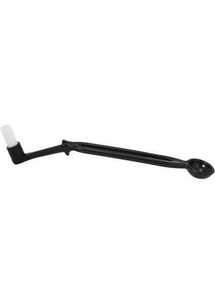 3x 2 In 1 Coffee Machine Grouphead Cleaning Brush Spoon Angled Detergent Scoop (Yurt Dışından)
