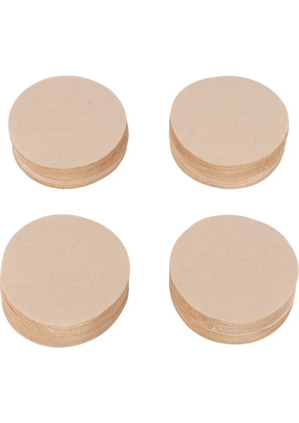 400 Pieces Of Unbleached Paper Coffee Filter Round Replacement Coffee Filter Paper (2.3ınches In Diameter) (Yurt Dışından)