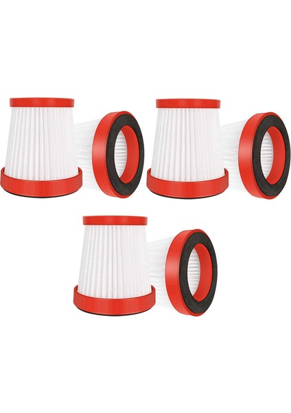 6 Adet Filtre Deerma VC01 Elektrikli El Süpürgesi Aksesuarları Yedek Filtre Taşınabilir Toz Toplayıcı (Yurt Dışından)