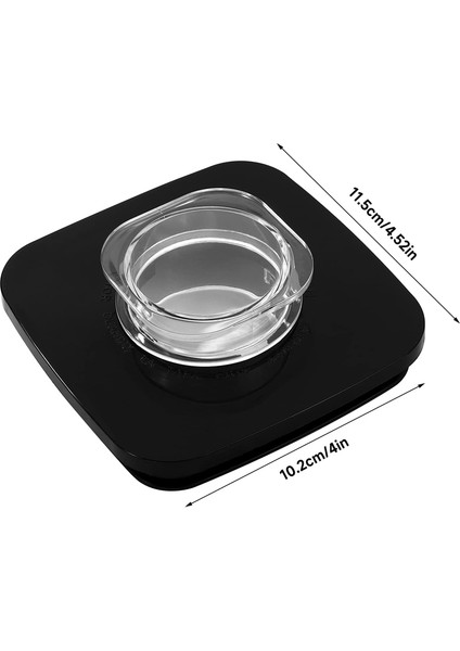 Os-Ter Blender Kavanozu Için 10X Blender Kare Kapağı ve Orta Kapağı 4903 Blender Kare Kavanoz Kapağı Değiştirmelerine Uygun (Yurt Dışından)