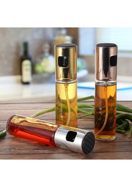 100ML Barbekü Pişirme Zeytinyağı Sprey Şişesi Yağ Sirkesi Sprey Şişeleri Su Pompası Izgara Barbekü Püskürtücü 2 (Yurt Dışından)